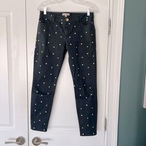 Banana Republic Polka Dot jeans, size 27